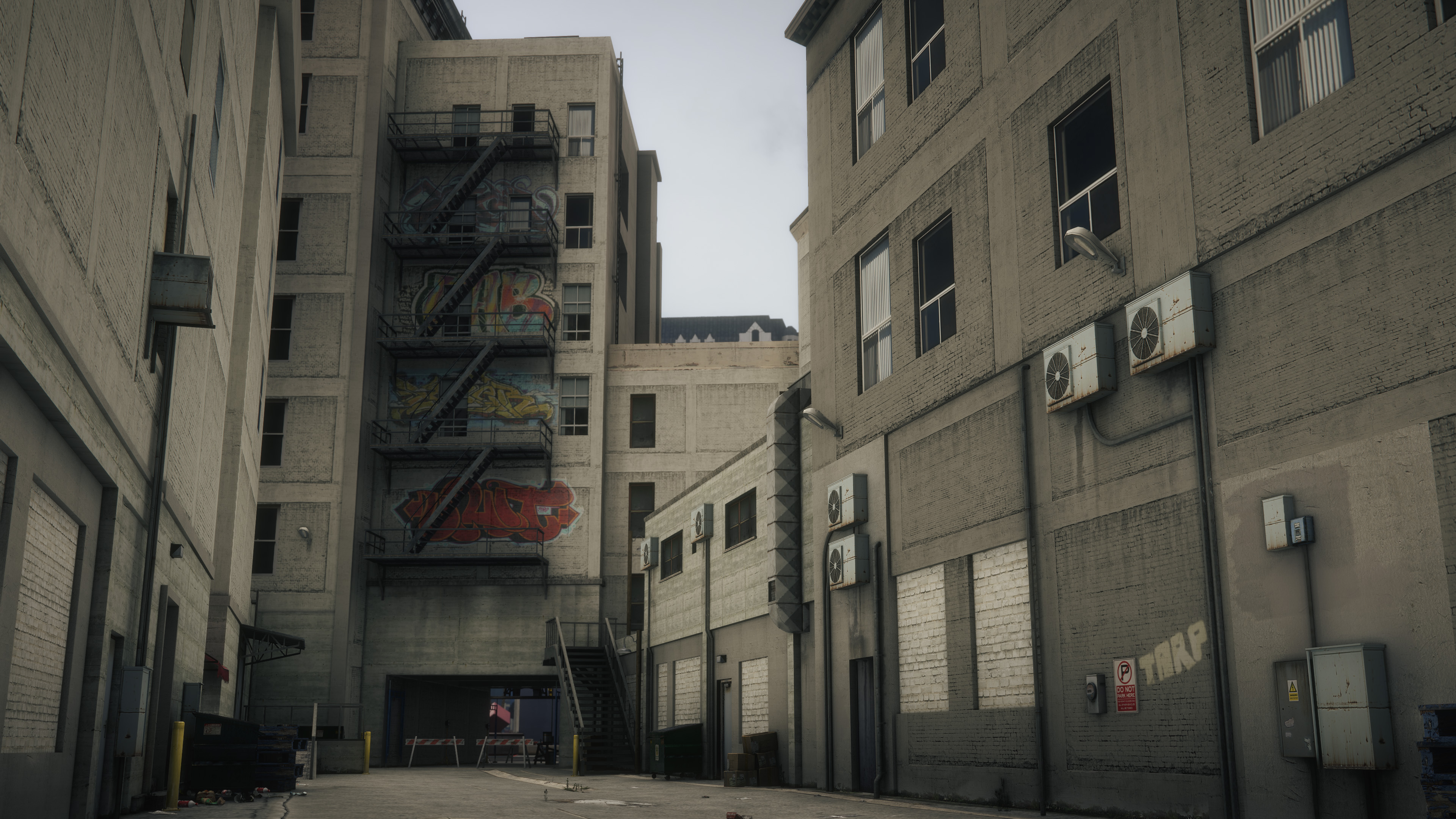 Overcast Backalley