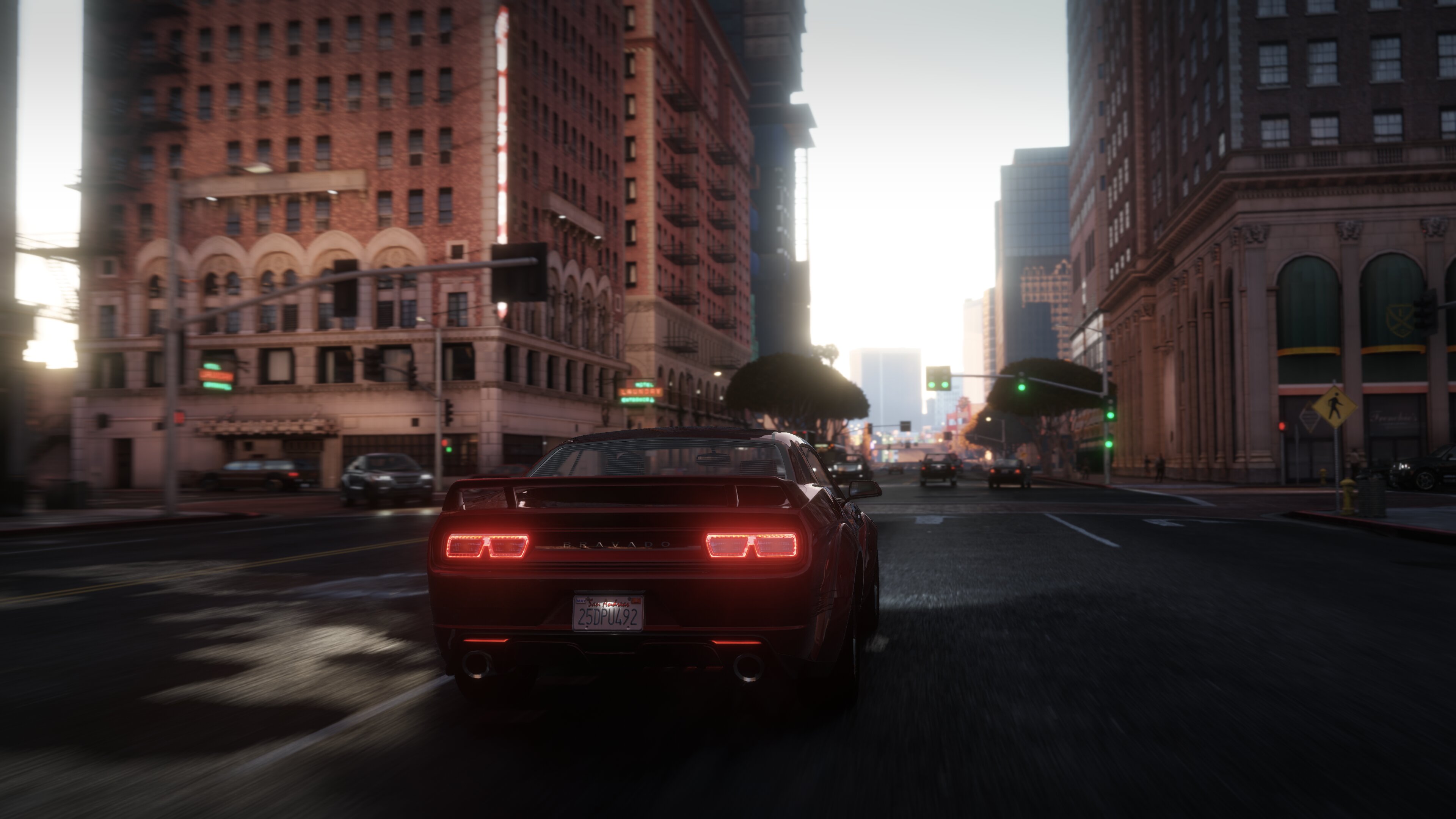 Speeding Downtown