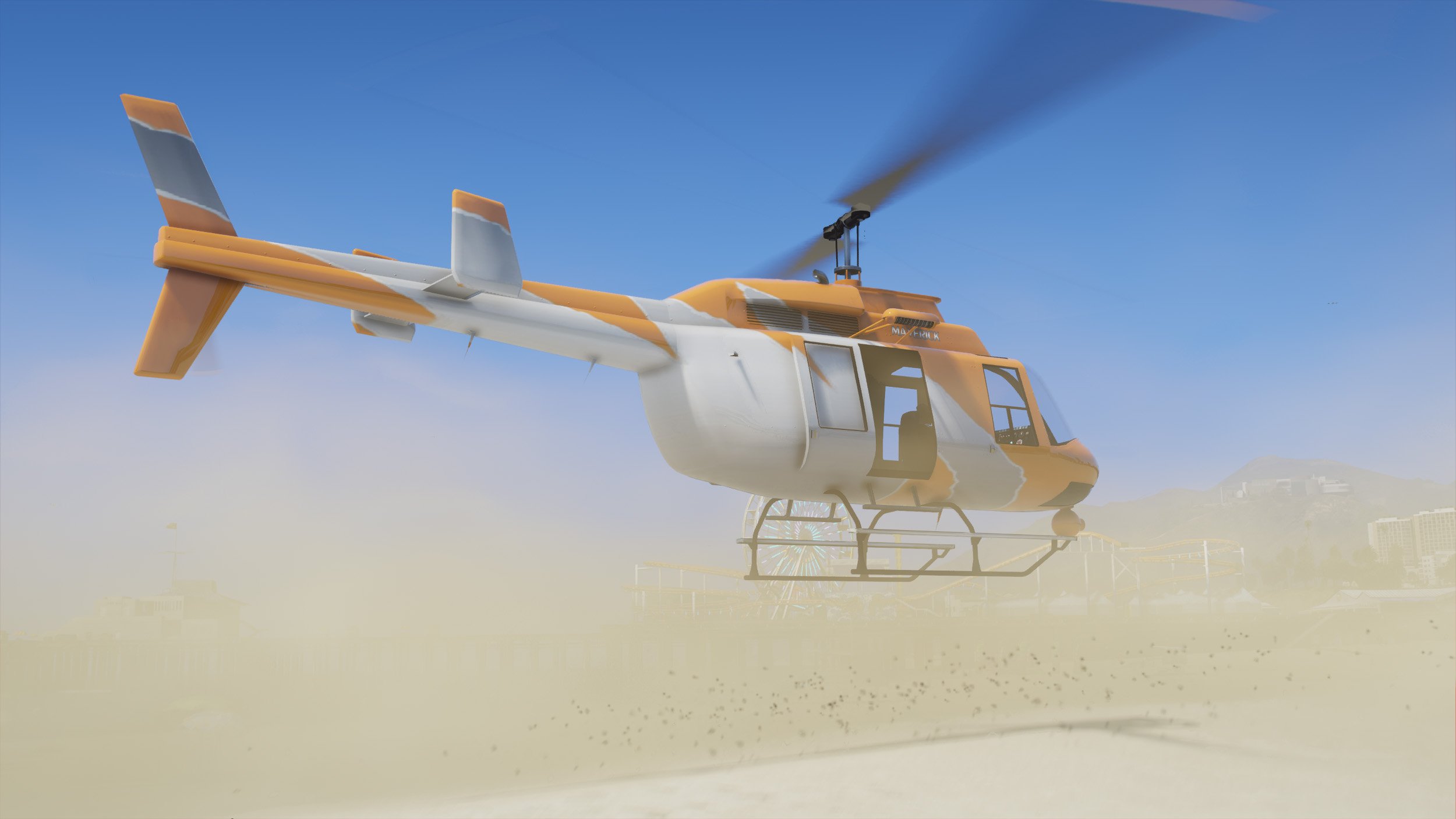 Helicopter Dust
