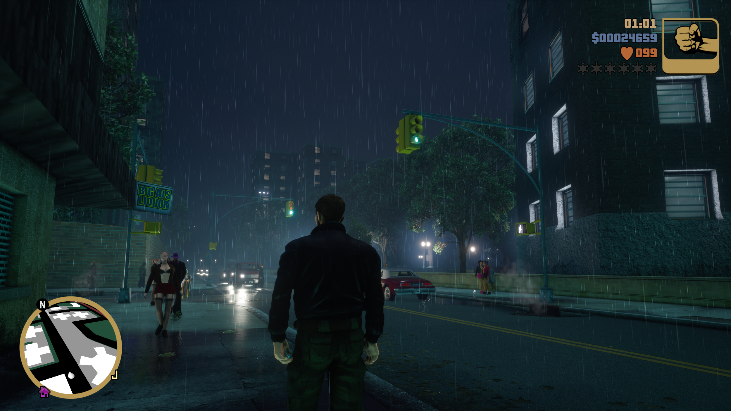 GTA 3 Rain